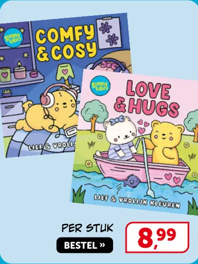 Promotie: Comfy & Cosy / Love & Hugs