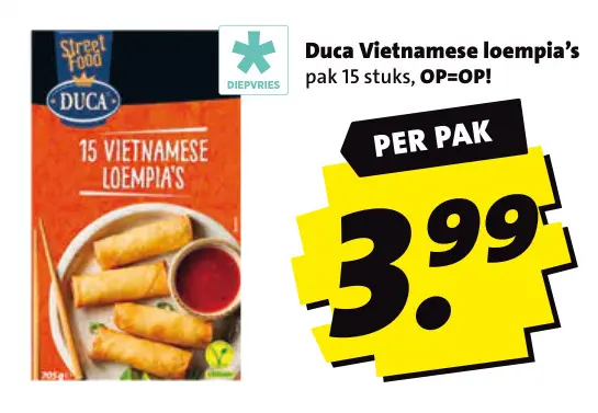 Aanbieding: Vietnamese loempia's