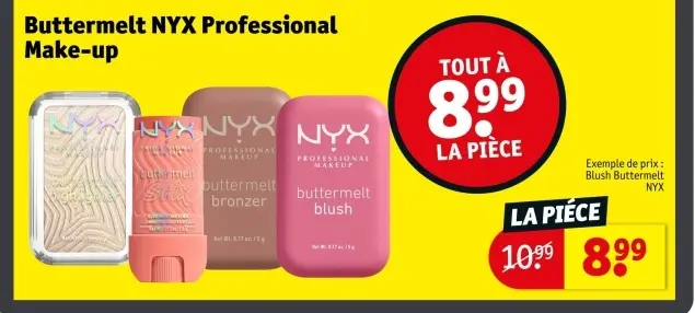 Offre: Buttermelt Make-up