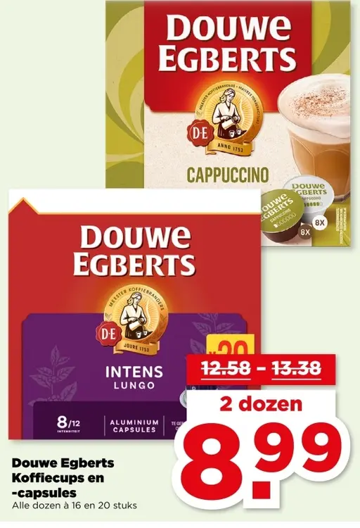 Aanbieding: Koffiecups en -capsules