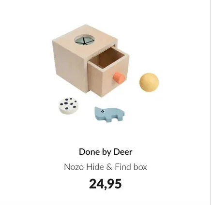 Aanbieding: Nozo Hide & Find box