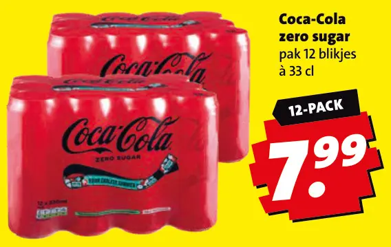 Aanbieding: Zero sugar cola