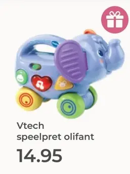 Aanbieding: speelpret olifant