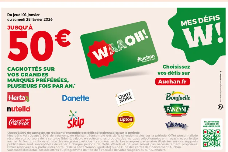Offre: Mes Défis W!