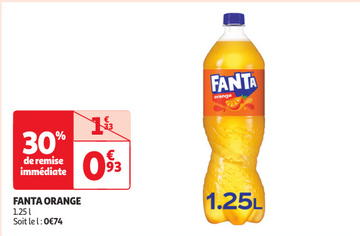 Aanbieding: FANTA ORANGE