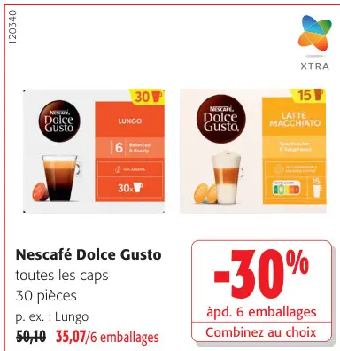 Offre: Nescafé Dolce Gusto