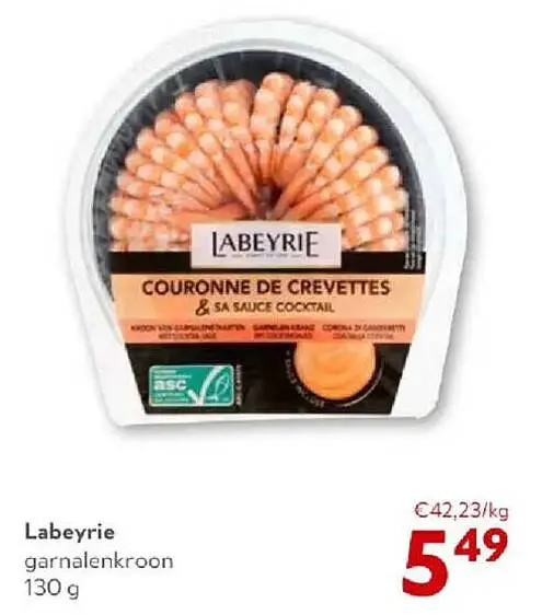 Promotie: garnalenkroon