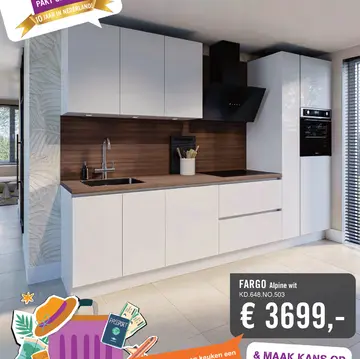 Aanbieding: FARGO Alpine wit