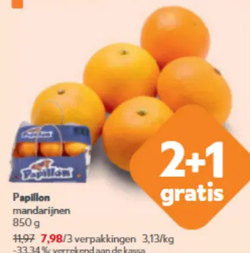 Promotie: mandarijnen
