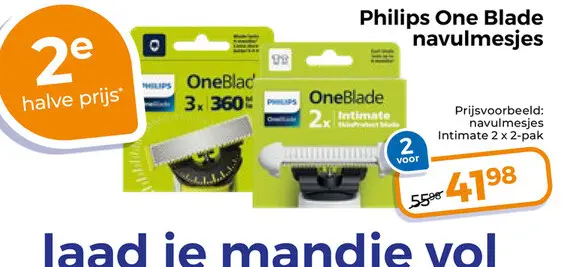 Aanbieding: One Blade navulmesjes