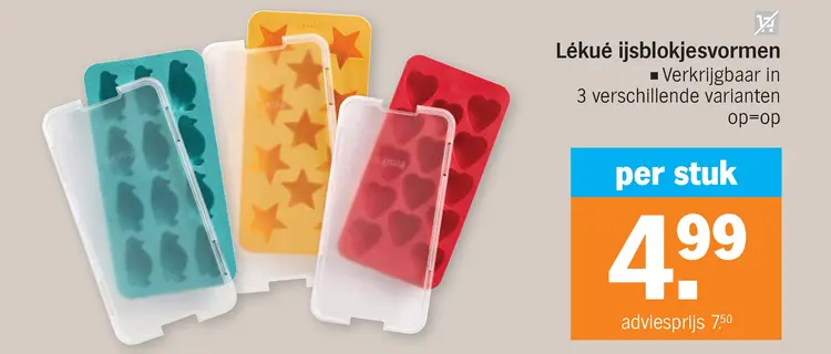 Aanbieding: Lékué ijsblokjesvormen