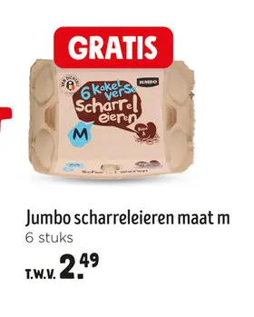 Promotie: Scharreleieren maat m