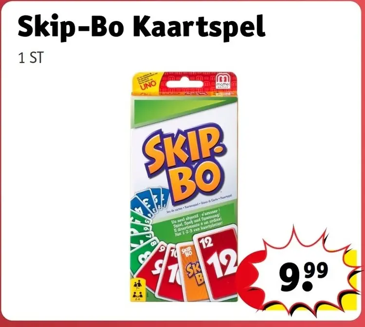 Promotie: Skip-Bo Kaartspel