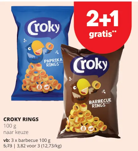 Promotie: Croky rings