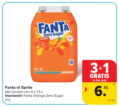 Promotie: Fanta of Sprite