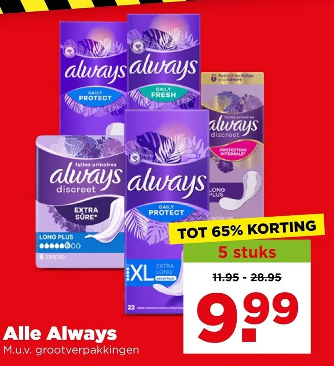 Aanbieding: Always