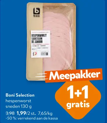 Promotie: Hespenworst sneden