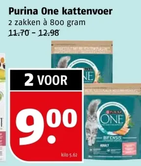 Aanbieding: kattenvoer