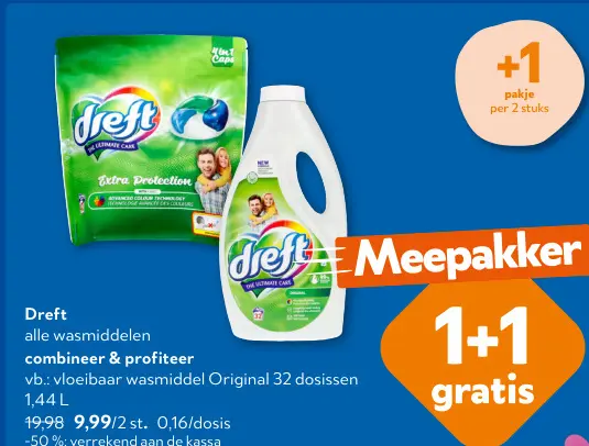Promotie: Wasmiddel