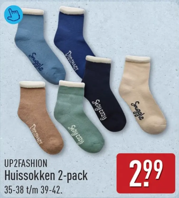 Aanbieding: Huissokken 2-pack