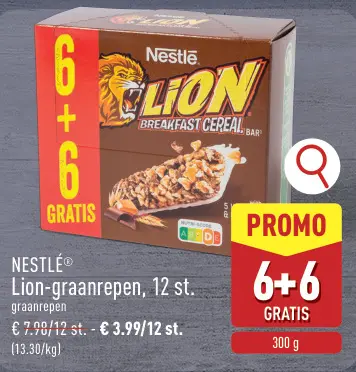 Promotie: Lion-graanrepen