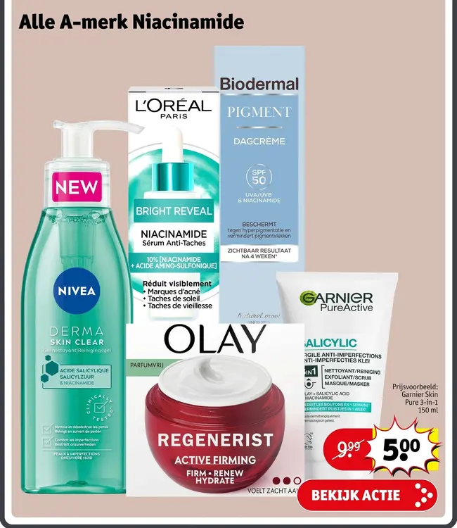 Aanbieding: Alle A-merk Niacinamide