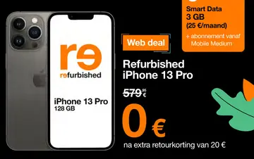 Aanbieding: Refurbished iPhone 13 Pro