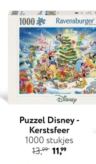 Aanbieding: Puzzel Disney - Kerstsfeer
