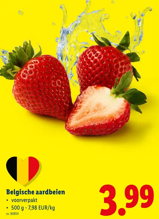Promotie: Belgische aardbeien