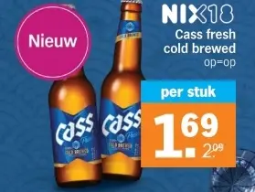 Aanbieding: Cass fresh cold brewed
