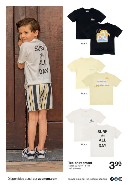 Offre: Tee-shirt enfant