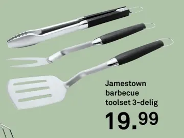Aanbieding: Jamestown barbecue toolset