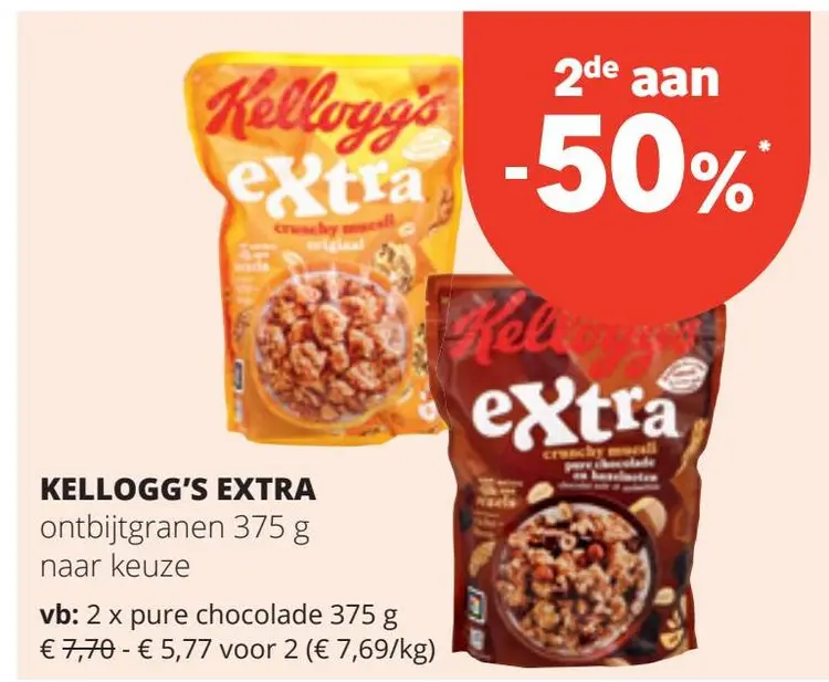 Aanbieding: EXTRA ontbijtgranen
