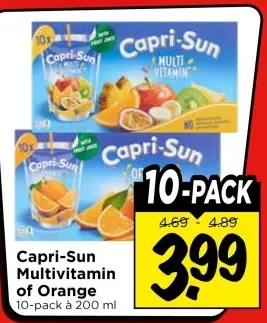 Capri-Sun Multivitamin of Orange