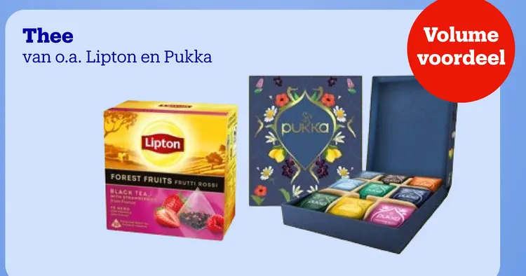 Aanbieding: Thee