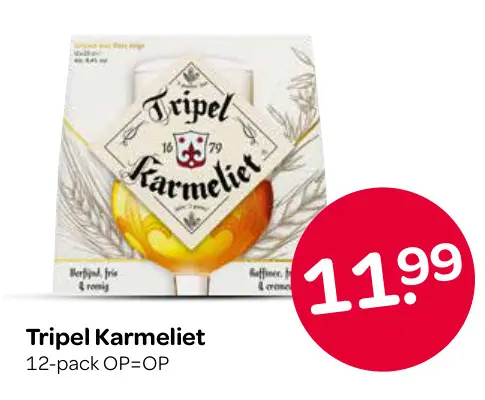 Aanbieding: Tripel Karmeliet