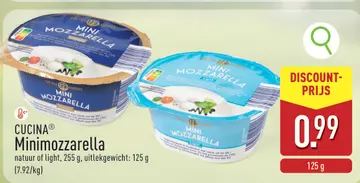 Aanbieding: CUCINA® Minimozzarella