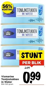 Aanbieding: Tonijnstukken in Water