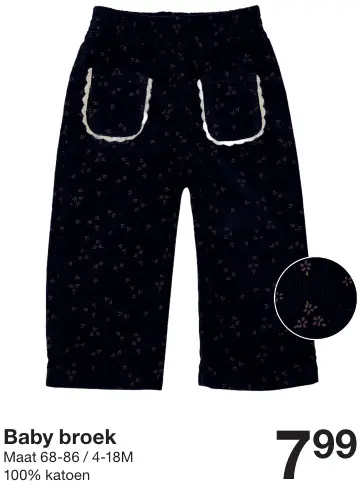 Aanbieding: Baby broek