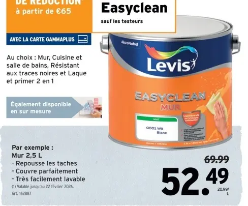 Offre: Easyclean mur