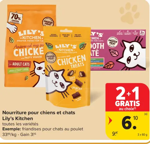 Offre: Nourriture pour chiens et chats