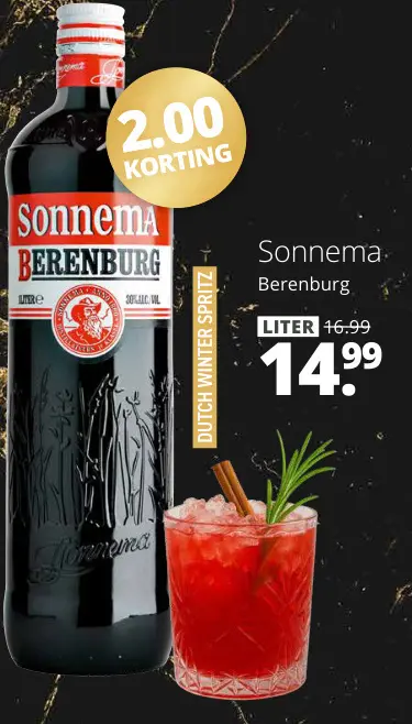 Aanbieding: Sonnema Berenburg