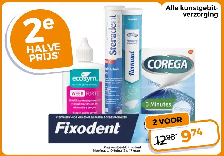 Aanbieding: Alle kunstgebitverzorging