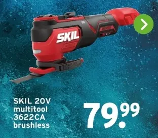 Aanbieding: SKIL 20V multitool 3622CA brushless