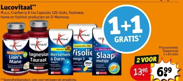 Aanbieding: Lucovitaal Slaapmutsje