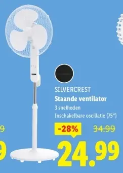 Aanbieding: Staande ventilator