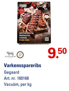 Aanbieding: Varkensspareribs