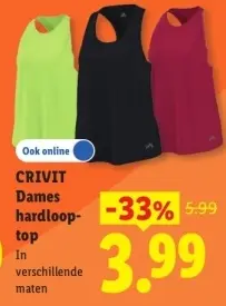 Aanbieding: Dames hardlooptop