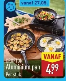 Aanbieding: Aluminium pan