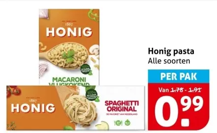 Aanbieding: Honig pasta